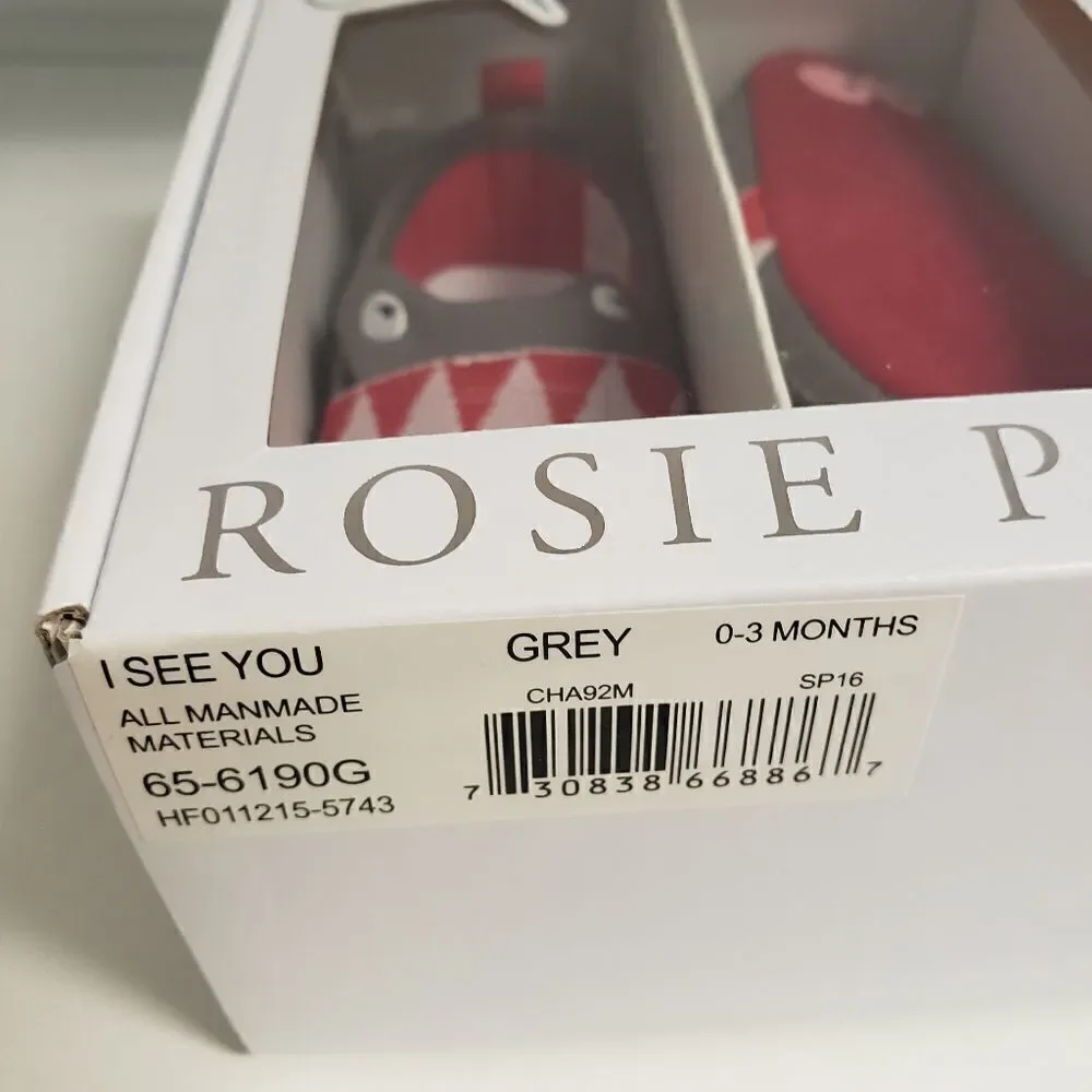 Rosie Pope I See You crib shoes 0-3 month